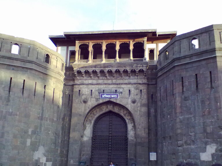 Main entrance of Shaniwar Wada in Pune.
